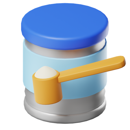 Milk Powder  3D Icon