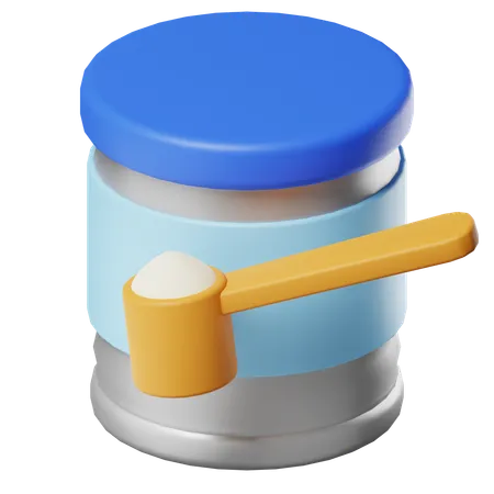 Milk Powder  3D Icon