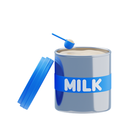 Milk Powder  3D Icon