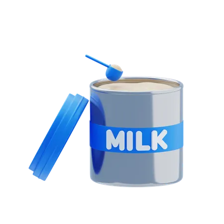 Milk Powder  3D Icon