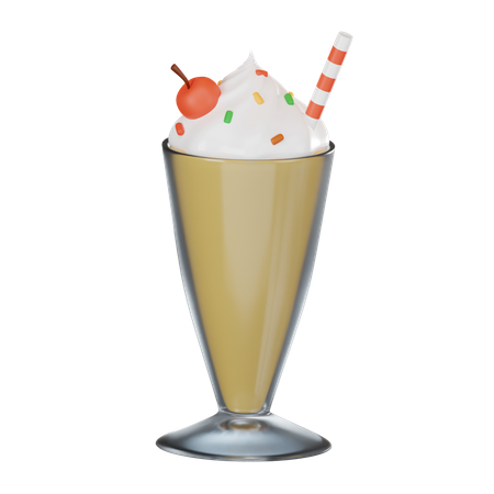Milkshake  3D Icon