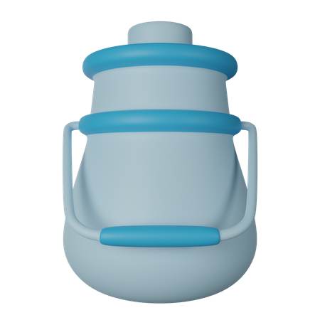 Milk Tank  3D Icon