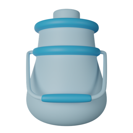 Milk Tank  3D Icon