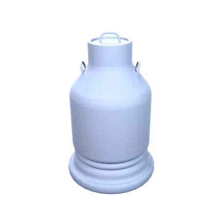 Milk Tank  3D Icon