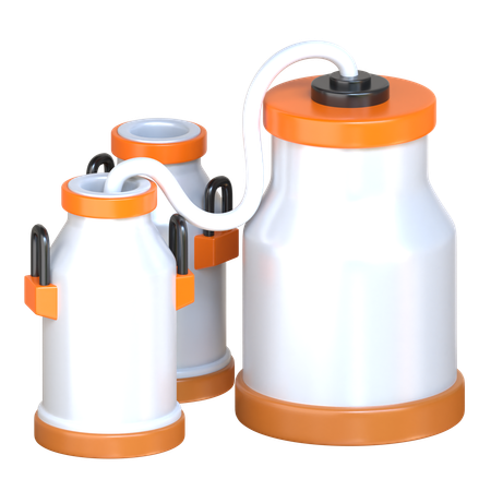 Milking Machine  3D Icon