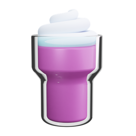 Milkshake  3D Icon