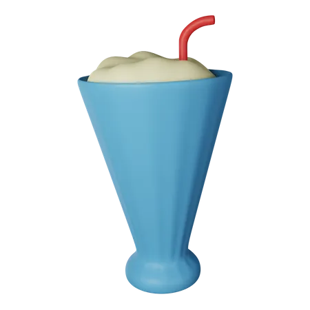 Milkshake  3D Icon