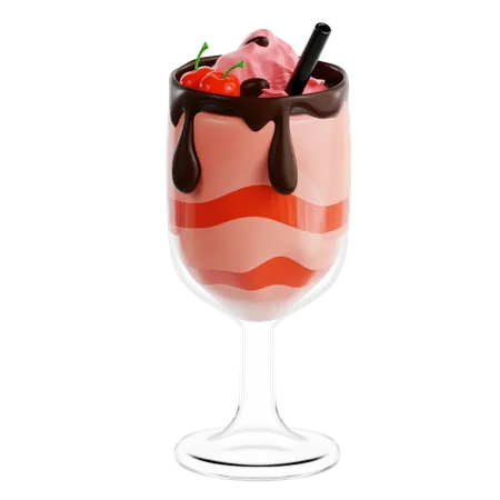 Milkshake  3D Icon