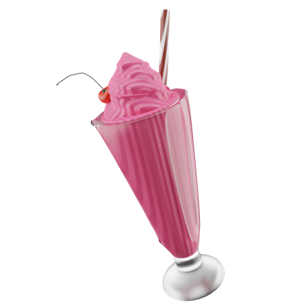 Milkshake  3D Icon