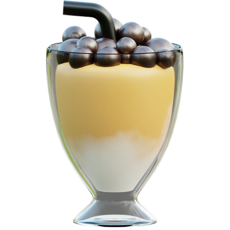 Milktea  3D Icon