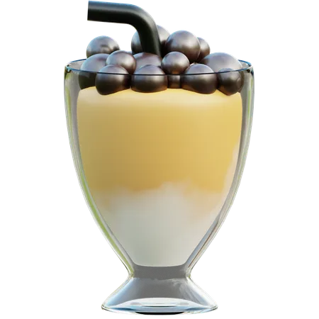 Milktea  3D Icon