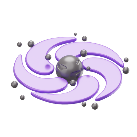Milky Way  3D Icon