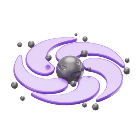 Milky Way  3D Icon