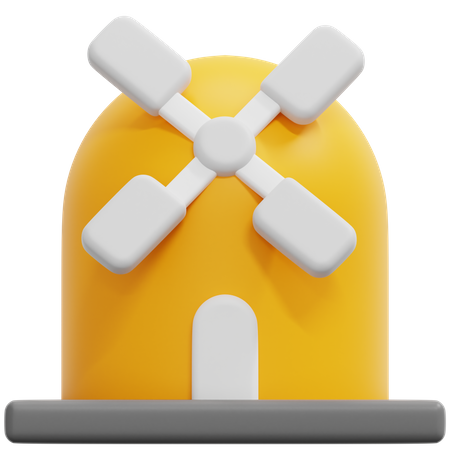 Mill  3D Icon