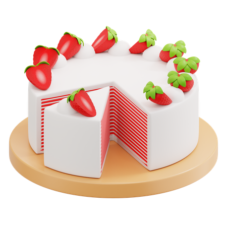 Mille Crepe  3D Icon