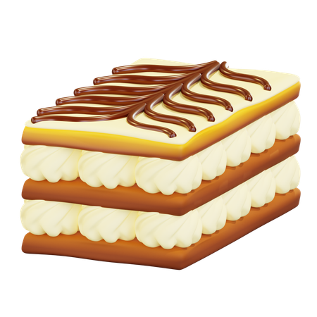 MILLE-FEUILLE  3D Icon