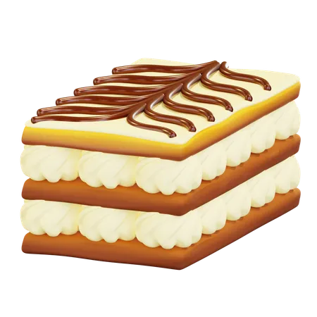 MILLE-FEUILLE  3D Icon