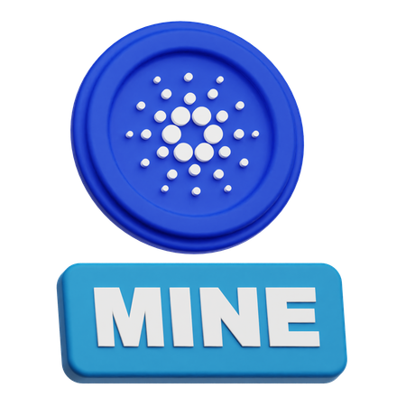 Mina cardano  3D Icon