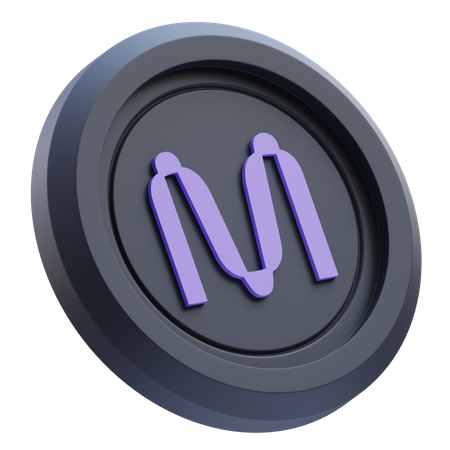 Mina Cryptocurrency  3D Icon