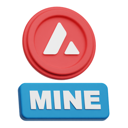 Mina de avalancha  3D Icon
