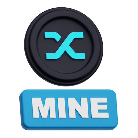 Mina de monedas Synthetix  3D Icon