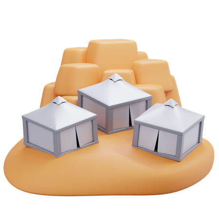 Mina Encampment  3D Icon