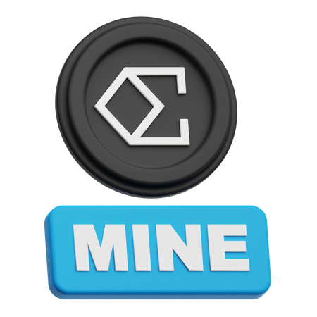 Mina de ethena  3D Icon