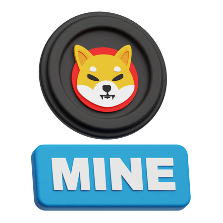 Mina Shiba Inu  3D Icon