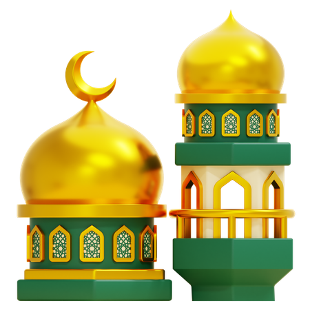 Minaret tower  3D Icon