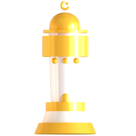 Minarete  3D Icon