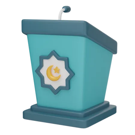 Minbar  3D Icon