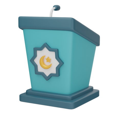 Minbar 3D Icon