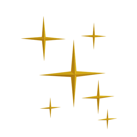 Scintillement fin  3D Icon