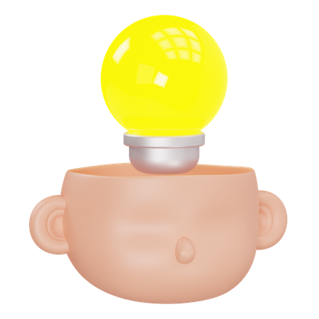 Mind  3D Icon