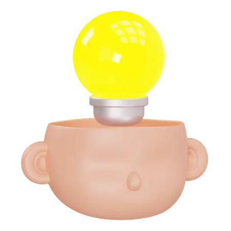 Mind  3D Icon