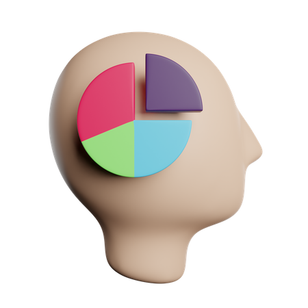 Mind Analytics  3D Icon