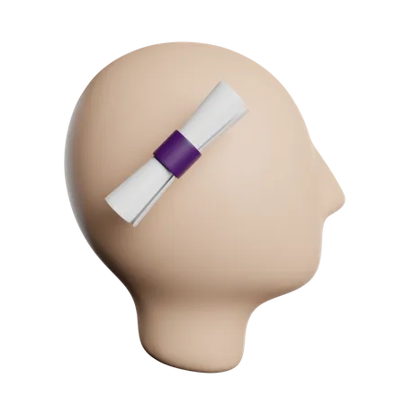 Mind Education  3D Icon