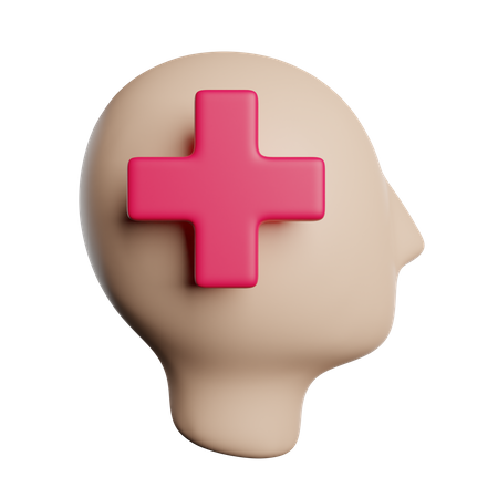 Mind Health  3D Icon