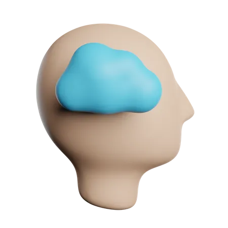 Mind Imagination  3D Icon