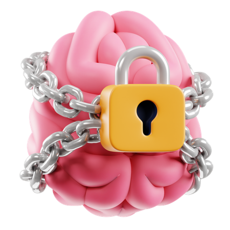 Mind Lock  3D Icon