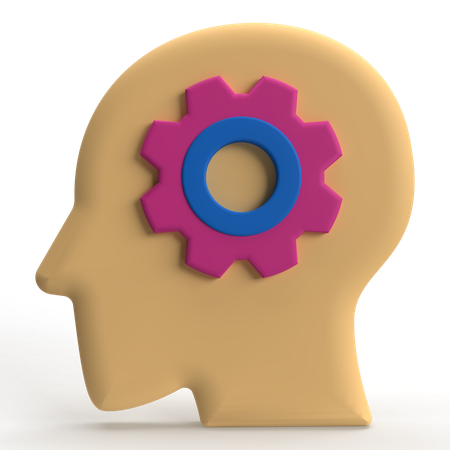 Mind Setting  3D Icon