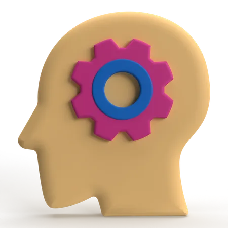 Mind Setting  3D Icon