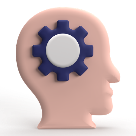 Mind Setting  3D Icon