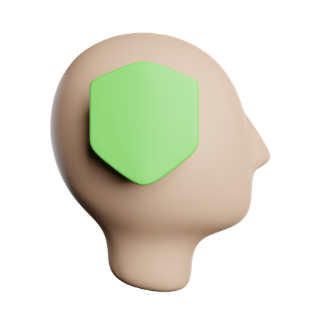 Mind Shield  3D Icon