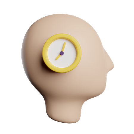 Mind Time  3D Icon
