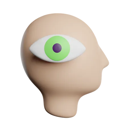 Mind Vision  3D Icon