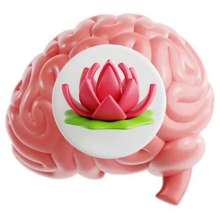 Mindfulness  3D Icon
