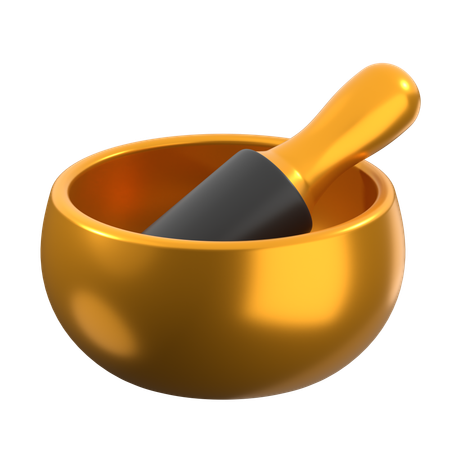 Mindfulness Bell  3D Icon