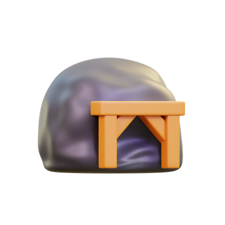 Mine  3D Icon