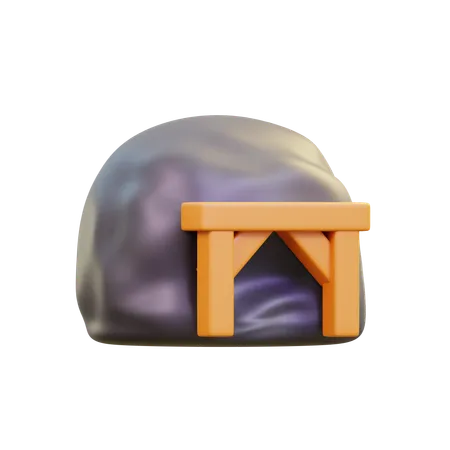 Mine  3D Icon